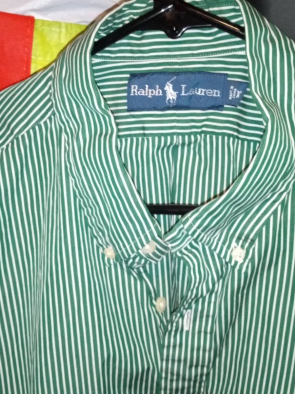 ralph lauren striped XL long sleeve